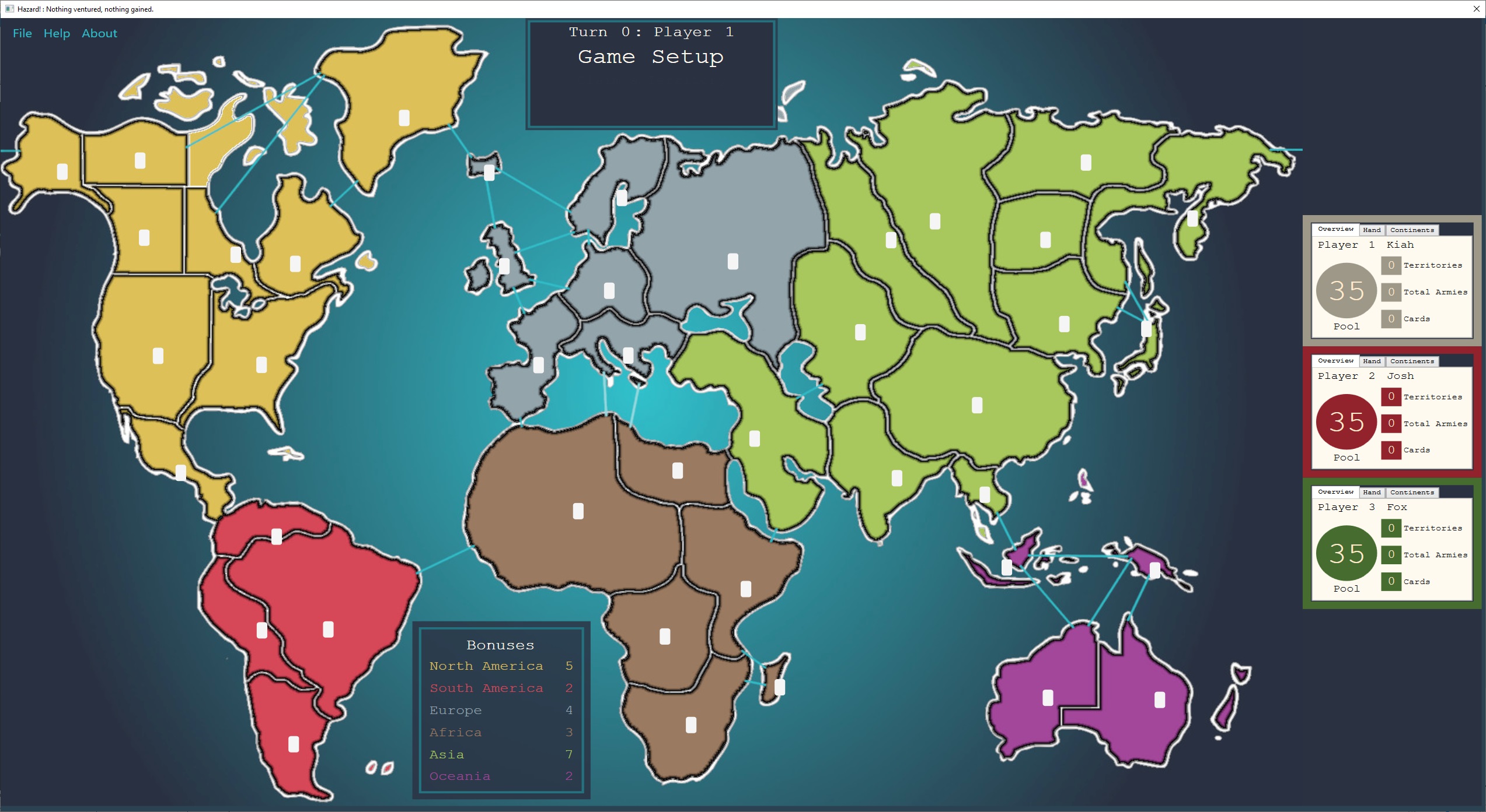Beginning 3 Player Game